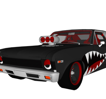 超精细汽车模型 改装车 (2)